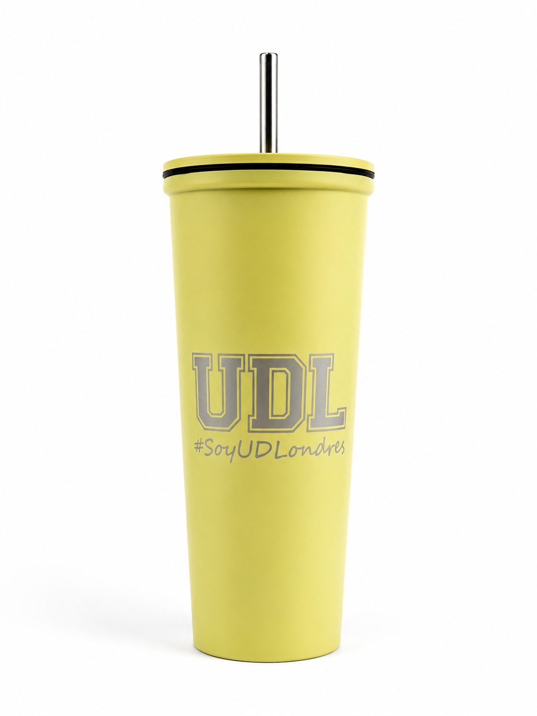 Vaso popote Amarillo