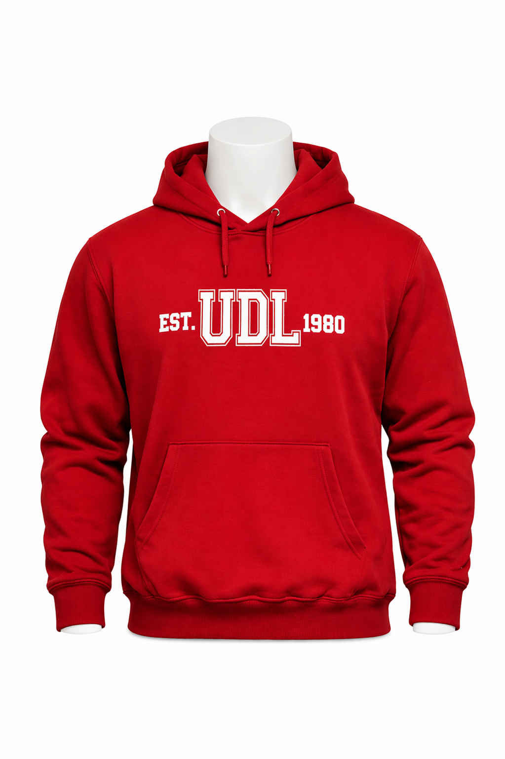 Sudadera Roja Bordada - S