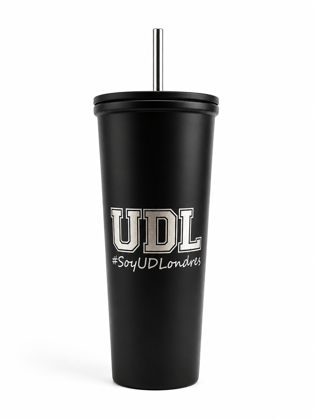 Vaso popote Negro