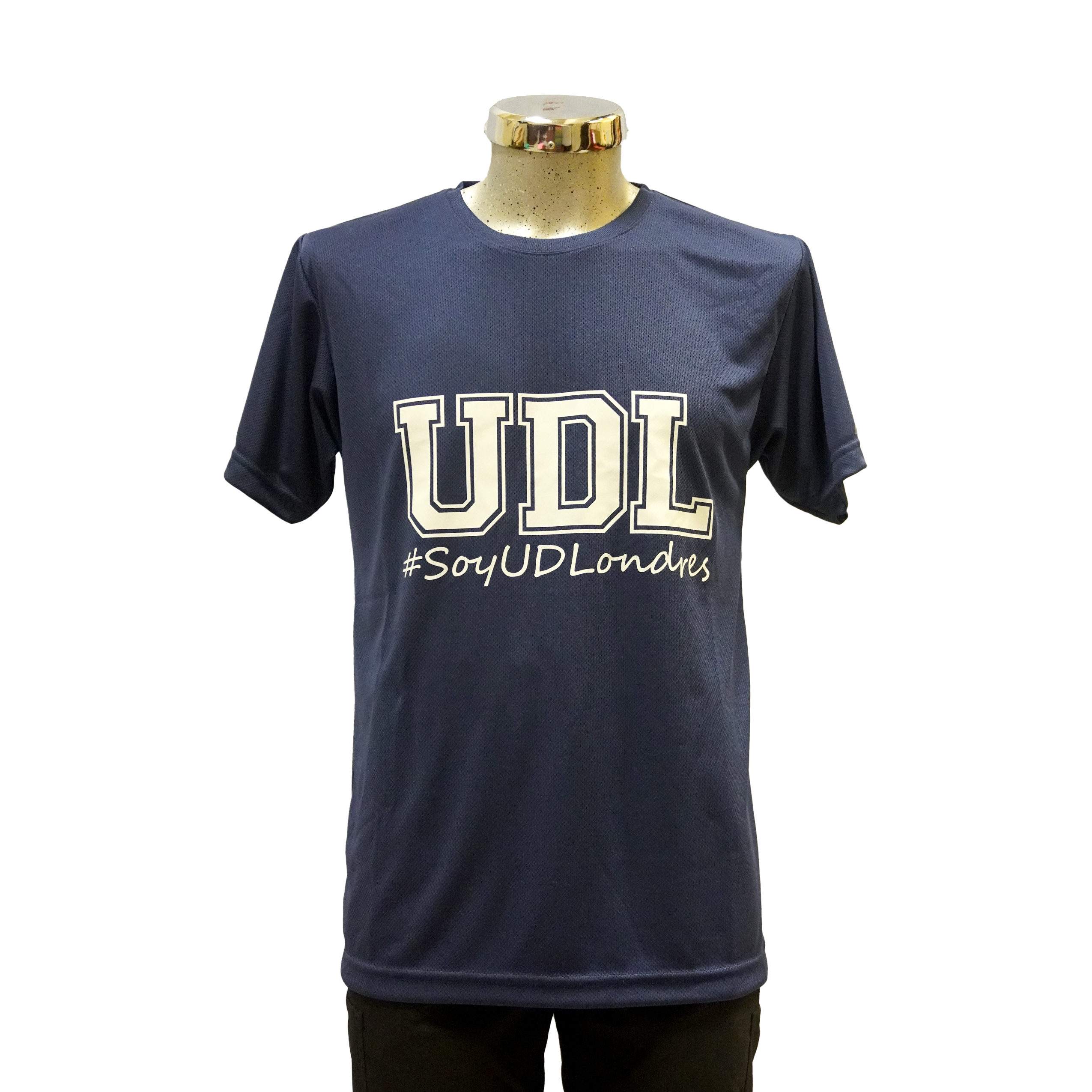 Playera  Deportiva Dry Fit Azul CH
