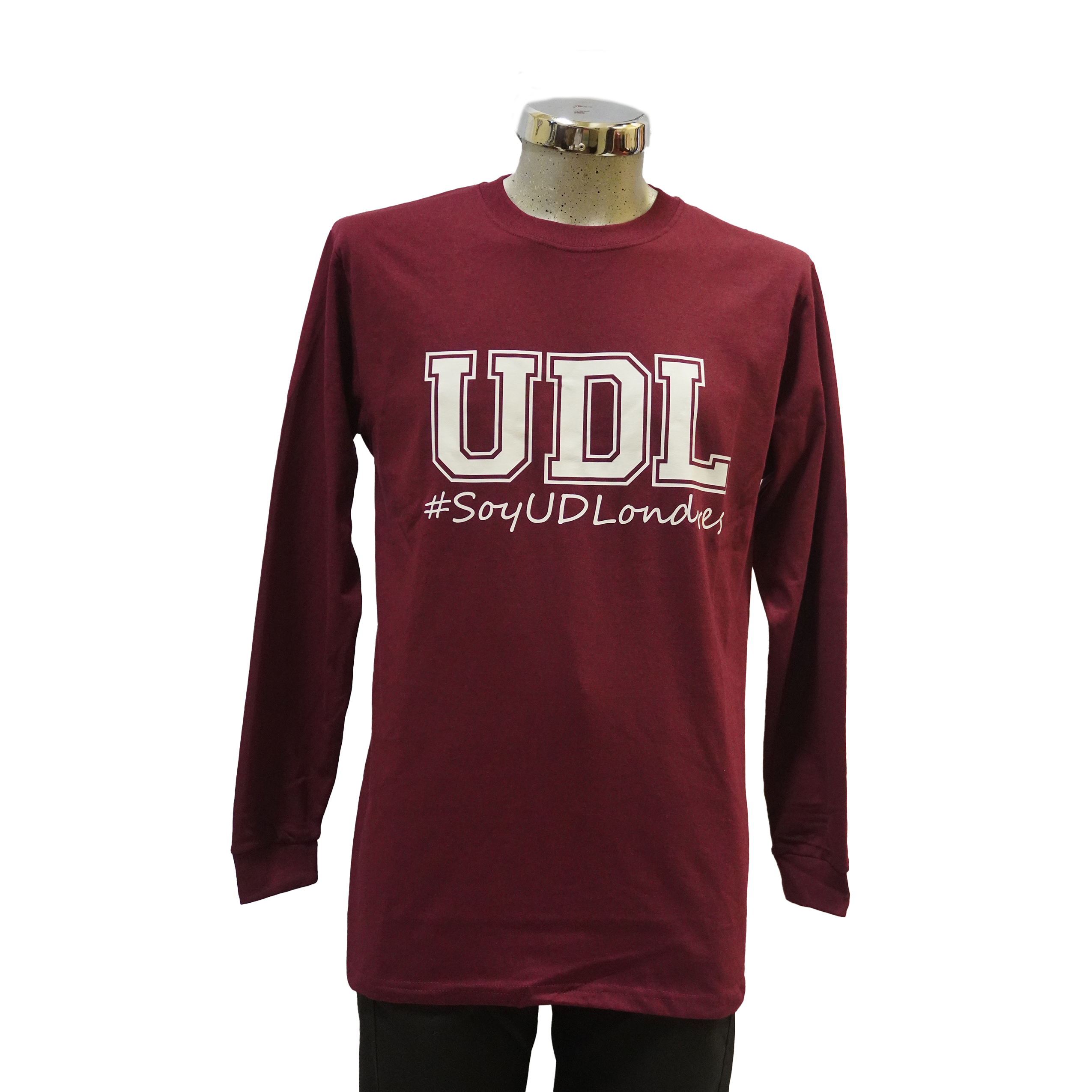 Playera manga larga vino G