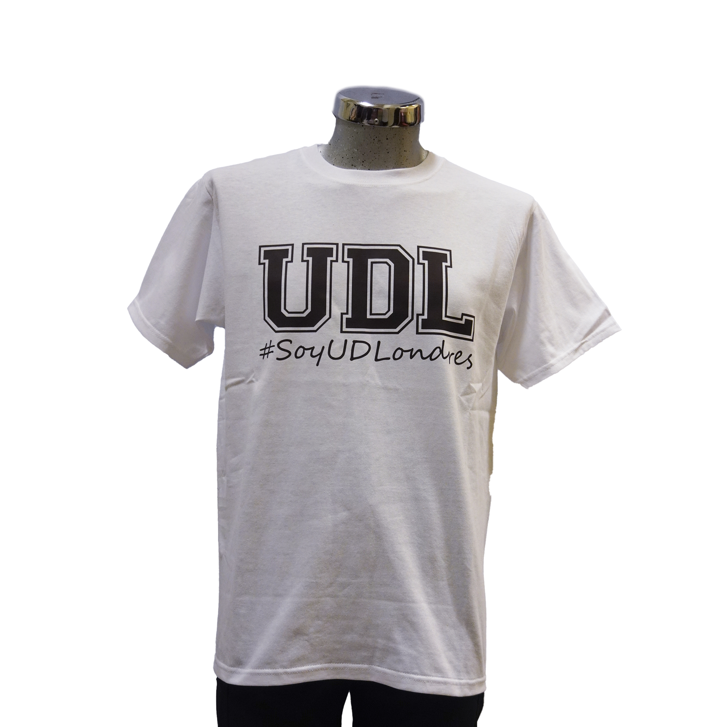 Playera cuello redondo Blanco G