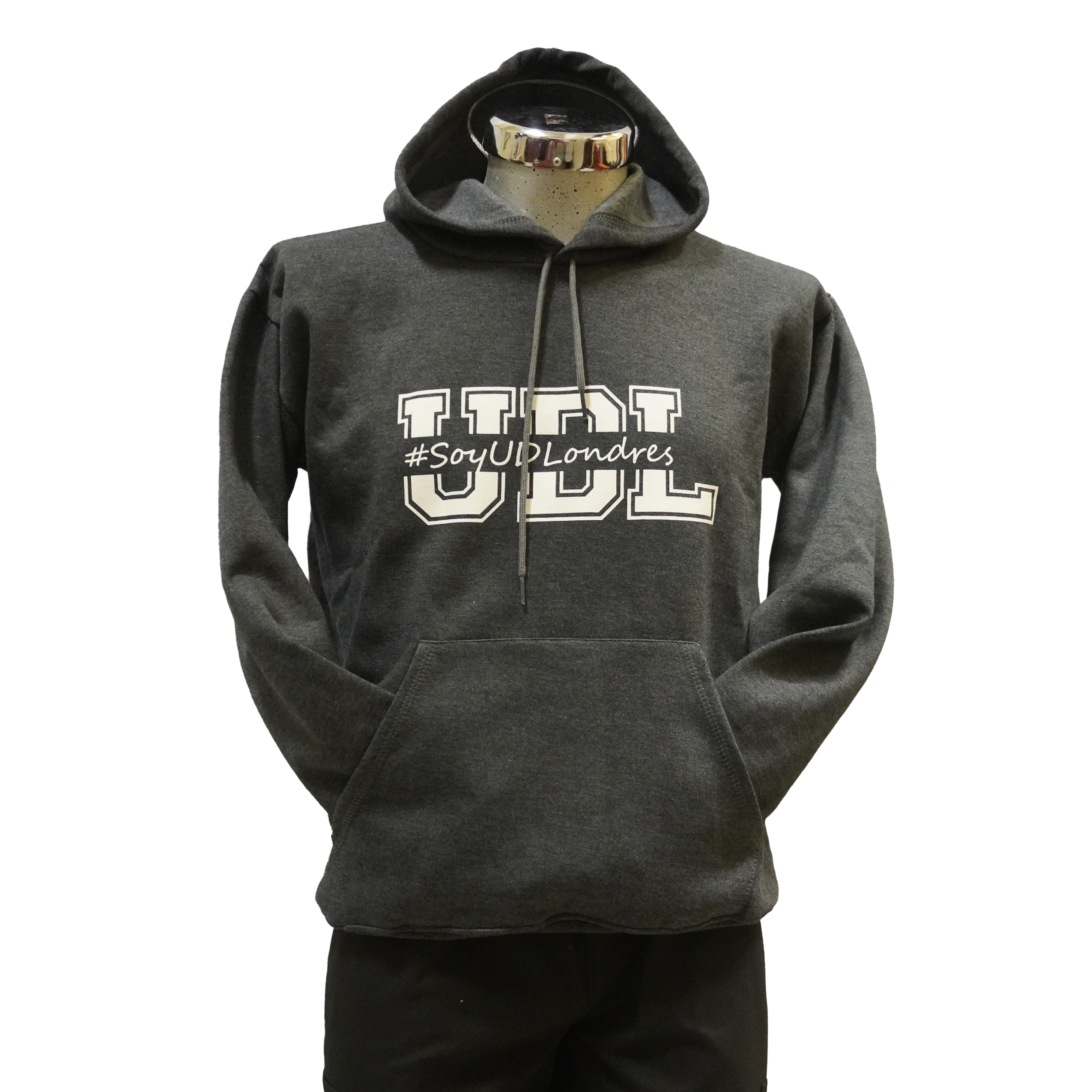 Sudadera Gris G logo pecho
