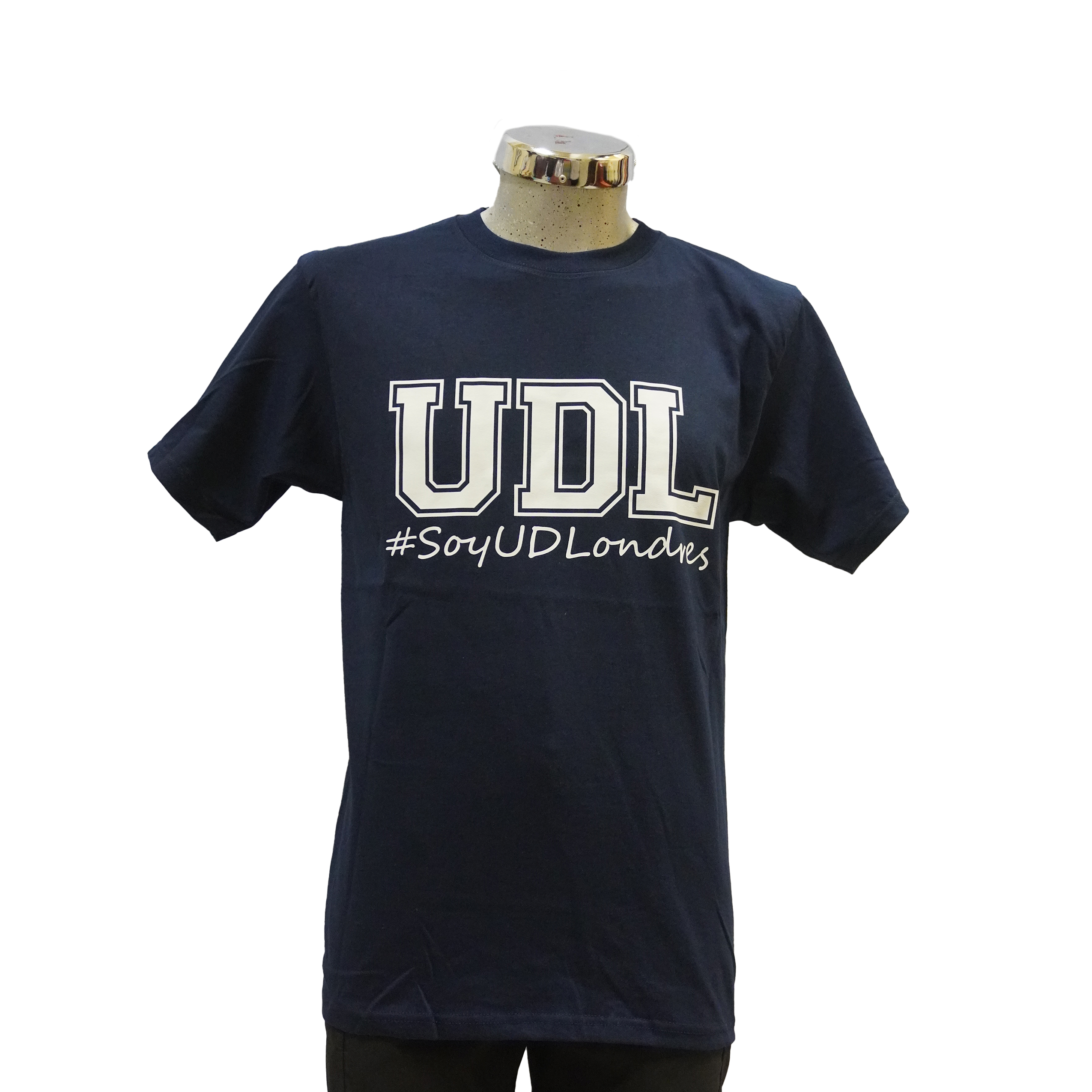 Playera cuello redondo Azul marino CH