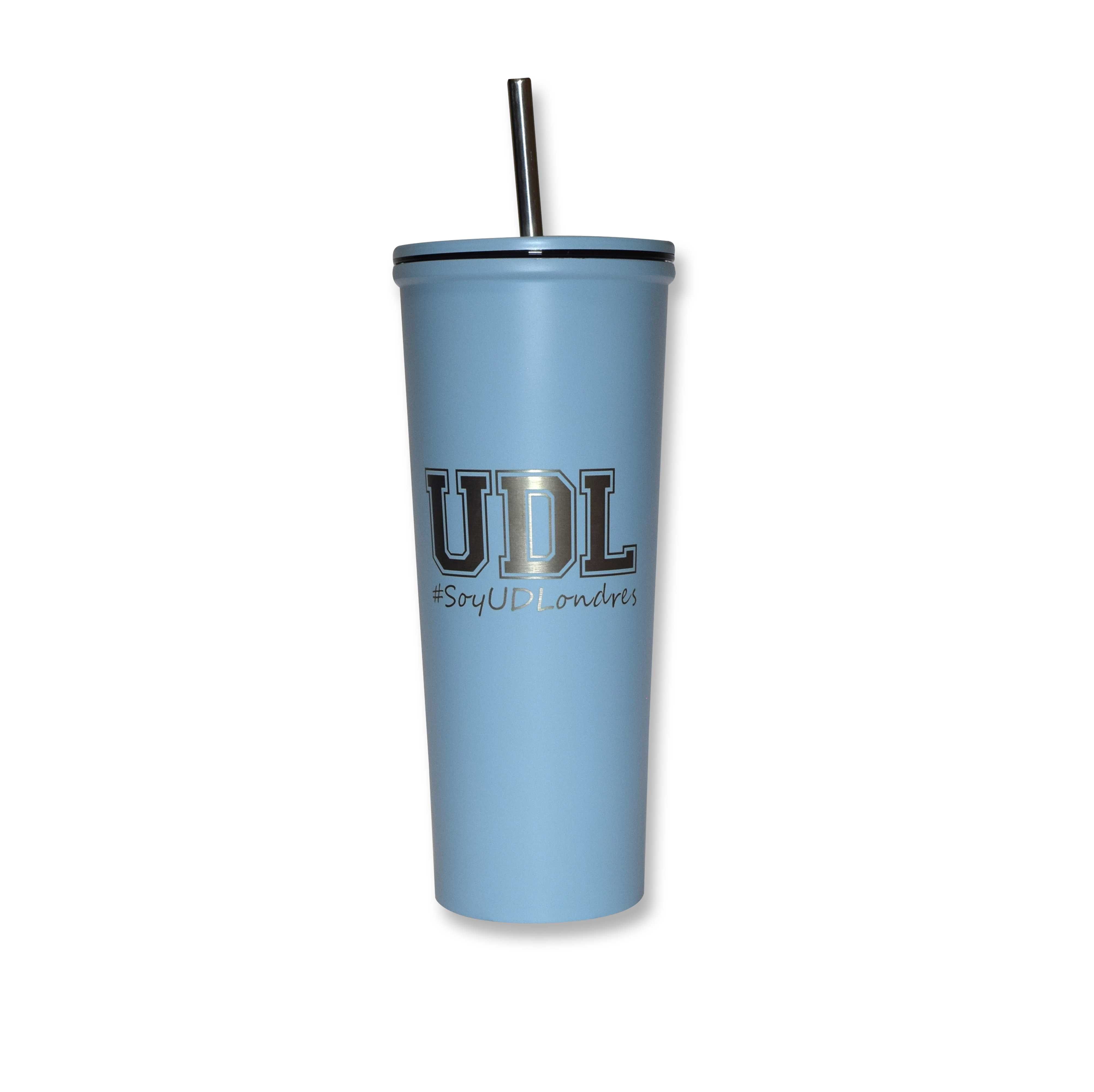 Vaso popote Azul claro