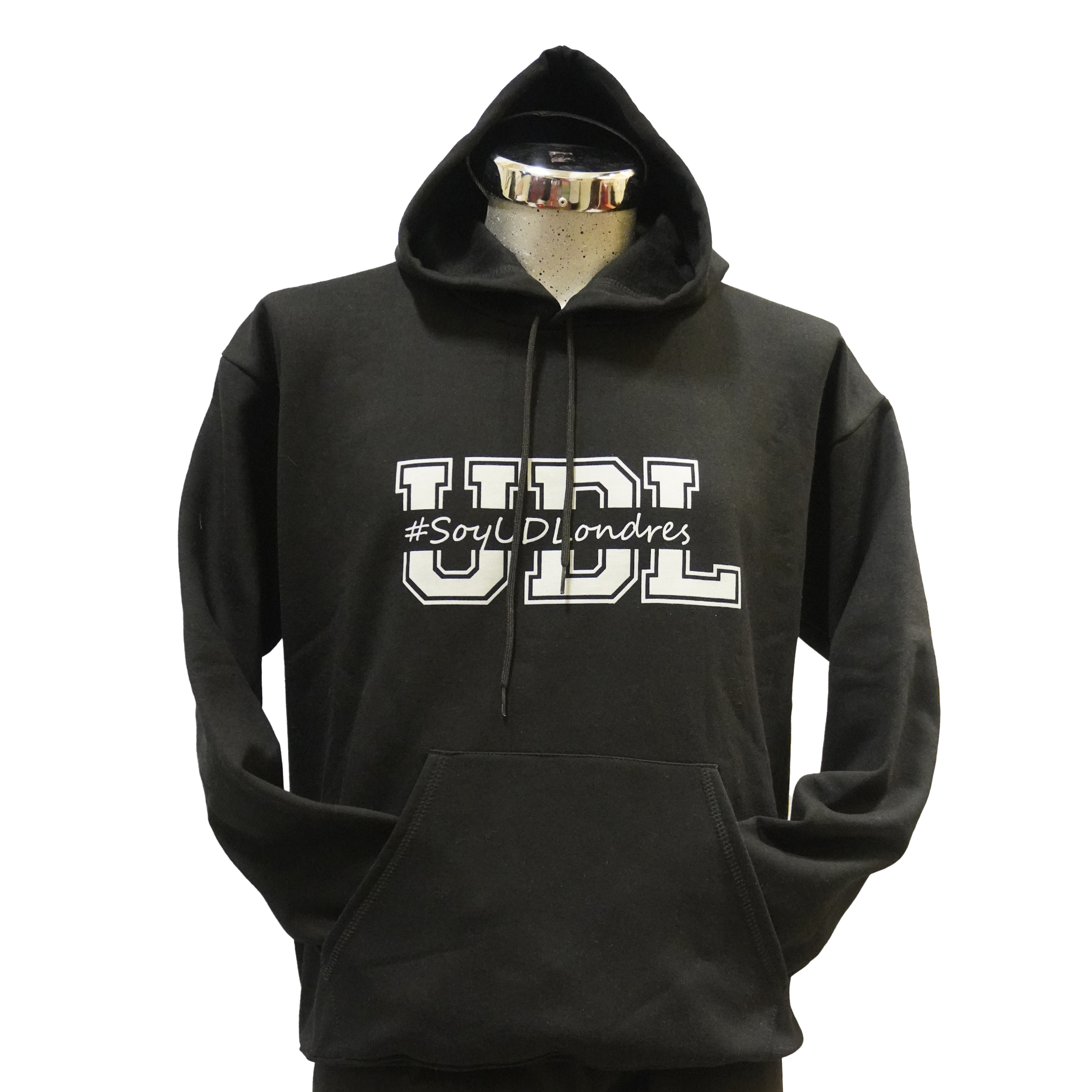 Sudadera Negra G logo pecho