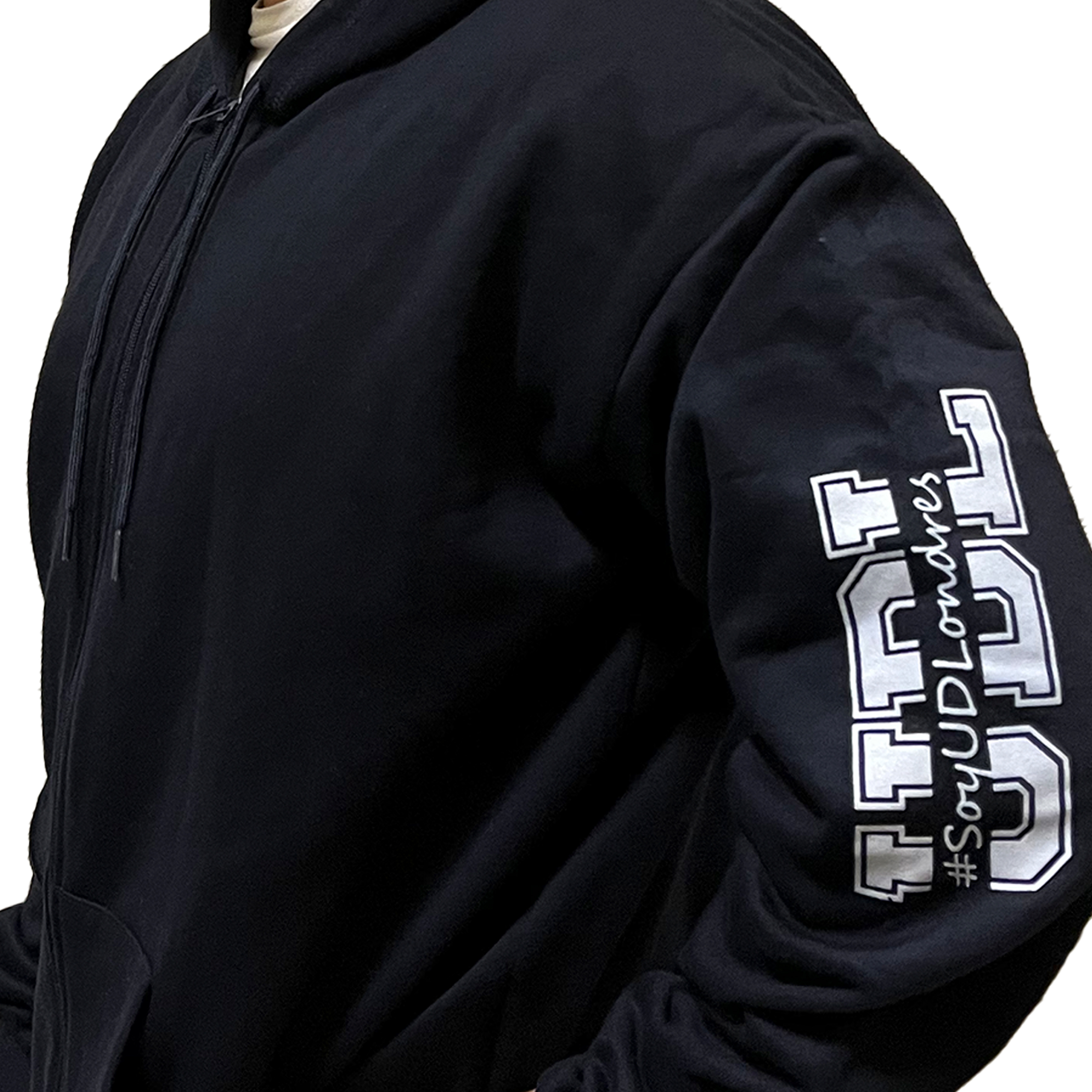 Sudadera Azul XL logo en brazo